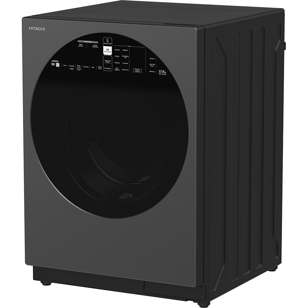 Máy Giặt Sấy Hitachi Inverter 12/8 Kg BD-D120XGV MAG