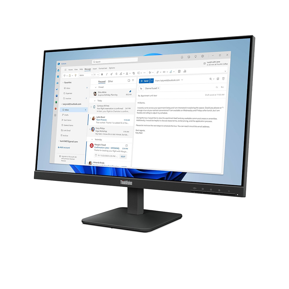 Màn hình Lenovo ThinkVision S24-4e 64B5KAR1VN (23.8 inch - IPS - FHD - 100Hz - 4ms)