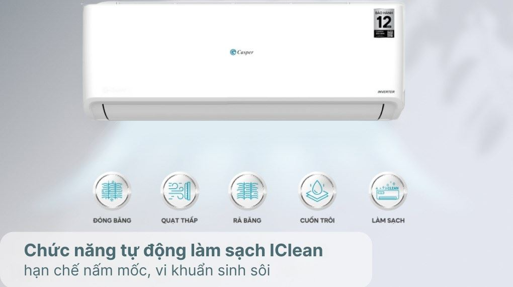 Máy Lạnh Casper Inverter 2 HP GC-18IS33