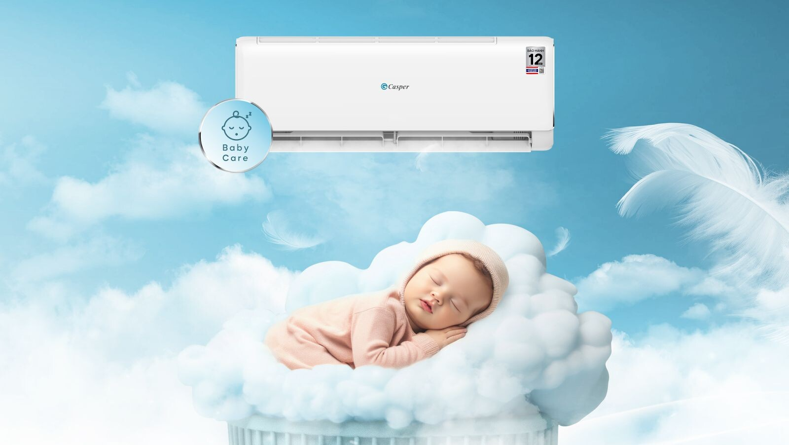 Điều hòa Casper JC-18IU36 1 chiều 18000BTU inverter