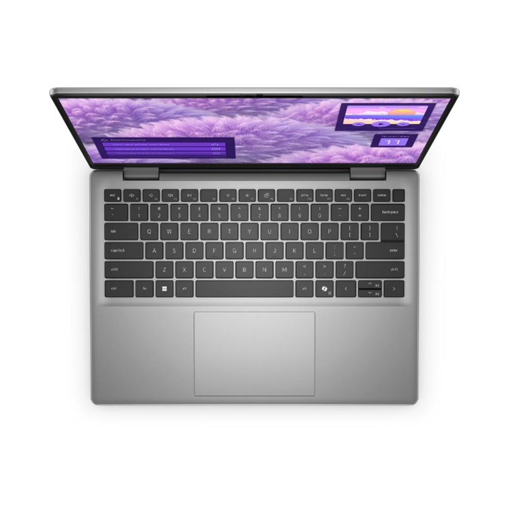 Laptop dell Inspiron 14 5441 71069158 (Snapdragon X X1-26-100 |Ram 16GB |SSD 512GB | Qualcomm Adreno | 14 inch FHD IPS | Win 11 | Office | Xám) - Ảnh 4
