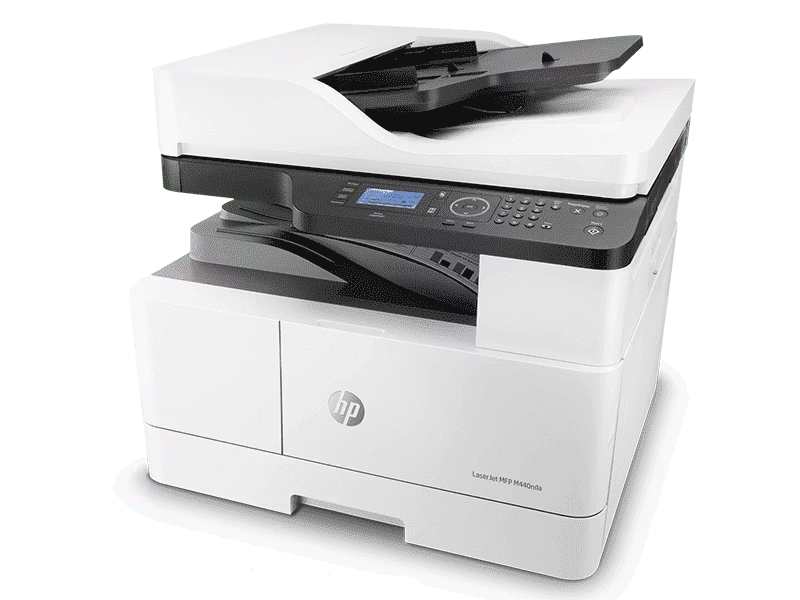 Máy in laser đen trắng HP MFP M440NDA 8AF48A (A3/A4/ In/ Copy/ Scan/ Đảo mặt/ ADF/ USB/ LAN) - Ảnh 2