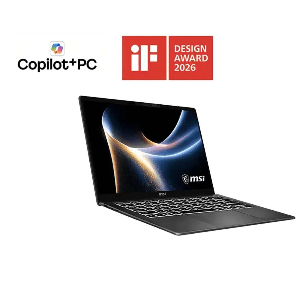 Laptop MSI Prestige 14 AI+ D3MG-022VN (Intel Core Ultra 7 355/Intel Arc graphics/14 inch FHD+/32GB/1TB/Windows 11 Home/Xám) - Ảnh 2