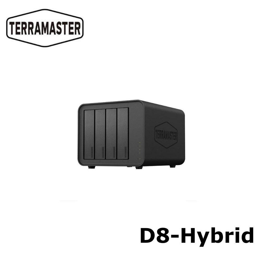 Bộ lưu trữ gắn ngoài TerraMaster D8-Hybrid - Ảnh 3