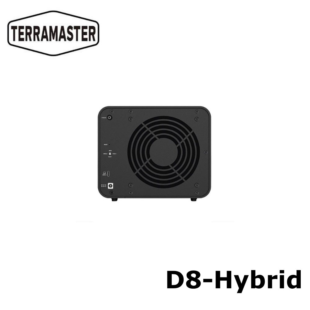 Bộ lưu trữ gắn ngoài TerraMaster D8-Hybrid - Ảnh 4