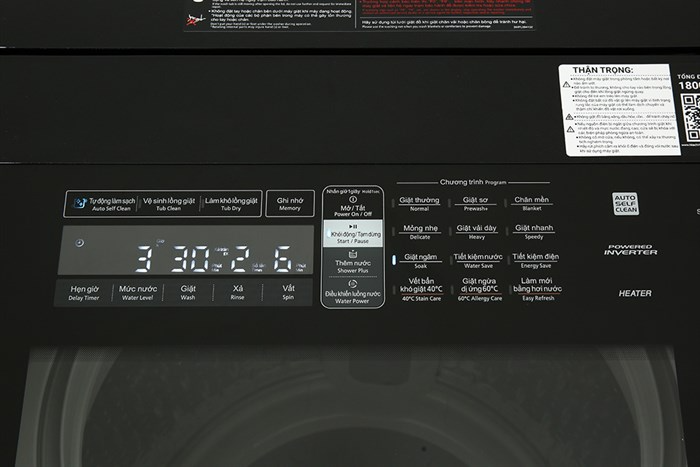 Máy giặt Hitachi Inverter 17 kg SF-170ZCV SS - Ảnh 4