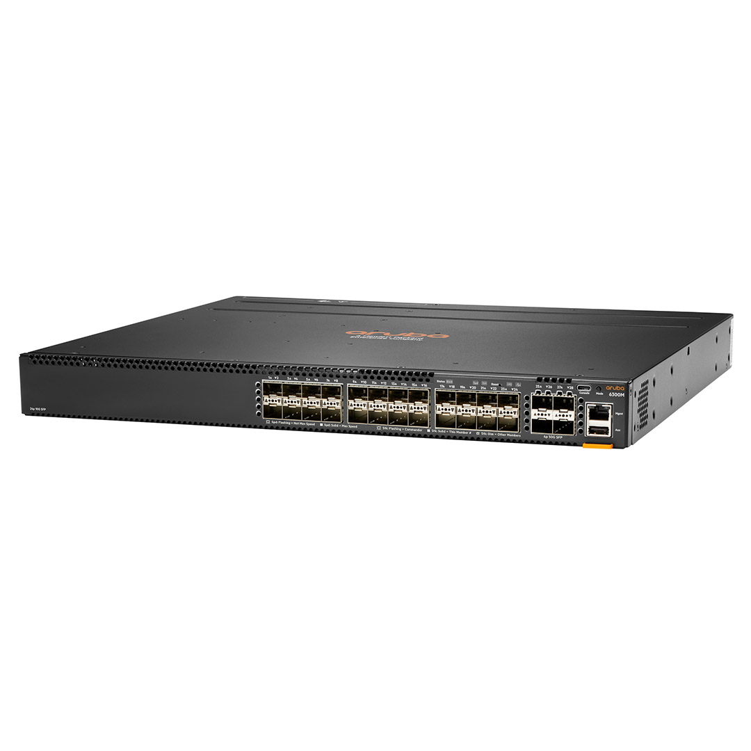 JL658A Aruba 6300M 24 Ports SFP+, 4 Ports SFP56 Switch - Ảnh 2