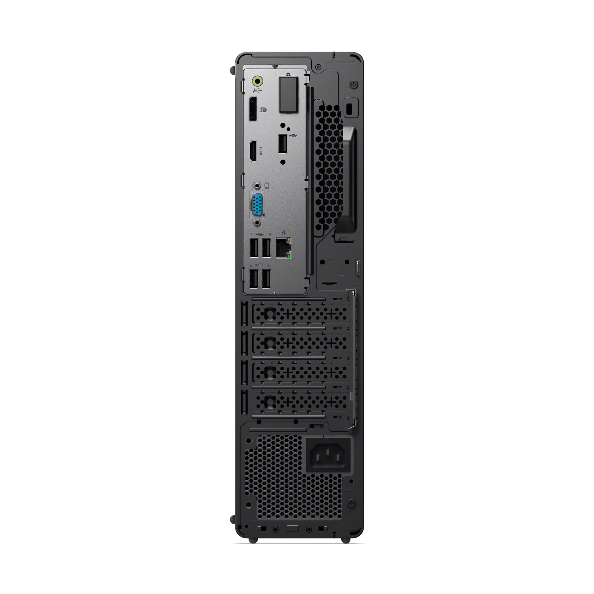 Máy tính để bàn đồng bộ Lenovo ThinkCentre Neo 50s Gen 5 12XD002LVA ( i7-14700 | DDR5 16GB | 512GB SSD | Intel UHD Graphics 770 | KB_M | NoOS | 1Y | Đen) - Ảnh 3