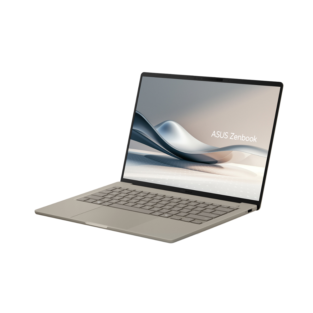 Máy tính Laptop Asus ZenBook A14 UX3407QA-QD299WS (Snapdragon X X1 26 100 | 16GB | 512GB | 14 inch WUXGA OLED | Win 11 | Office) - Ảnh 2