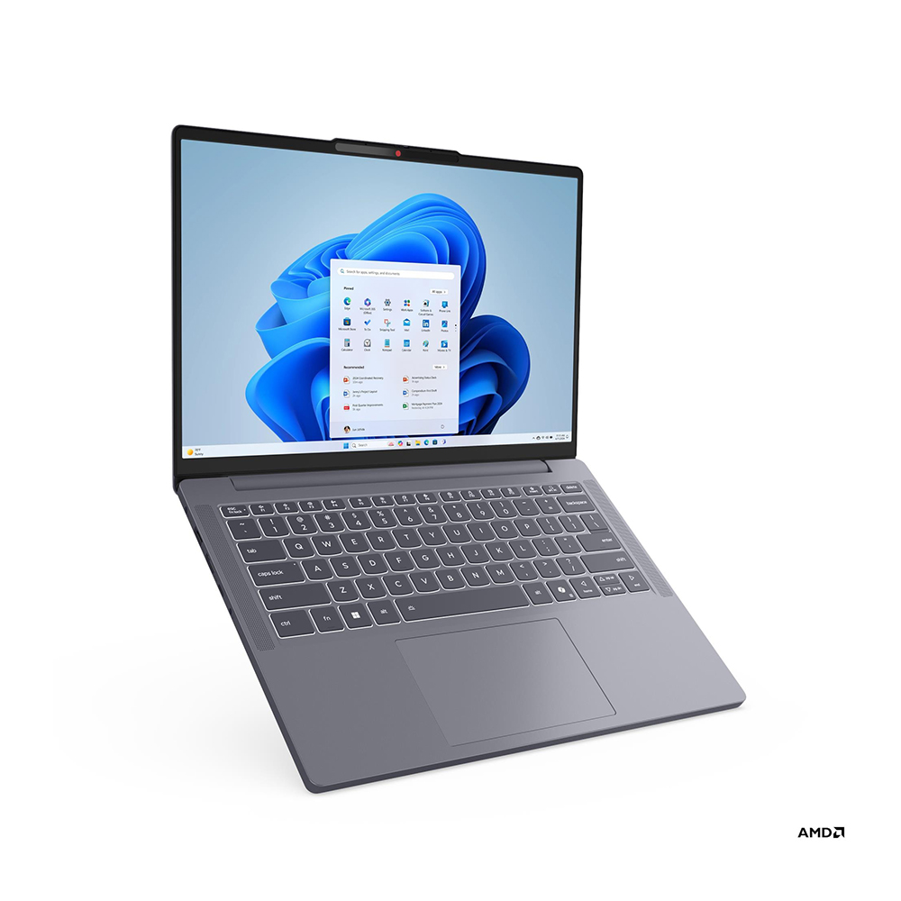 Laptop LENOVO IdeaPad Slim 3 14ARP10 83K600E6VN (Thông số: AMD Ryzen 5 7535HS | AMD Radeon | 14 inch WUXGA |Ram 16GB |SSD 512GB | Win 11 | Xám) - Ảnh 2