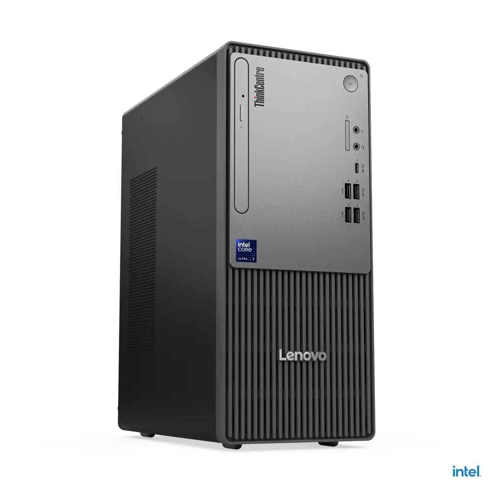 Máy tính để bàn đồng bộ ThinkCentre neo 50t Gen 6 13BB0006VA (Intel Core Ultra 5 225/16GB/512GB/Intel Graphics/Chuột/Bàn phím/Đen/NoOS) - Ảnh 2