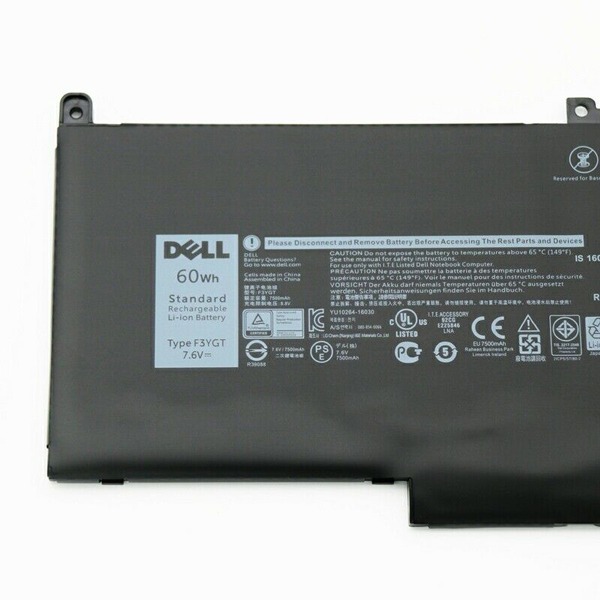 Pin Dell E7480/F3YGT 4C 7.6V - Ảnh 3