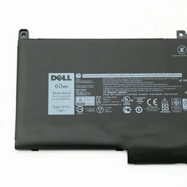 Pin Dell E7480/F3YGT 4C 7.6V - Ảnh 3