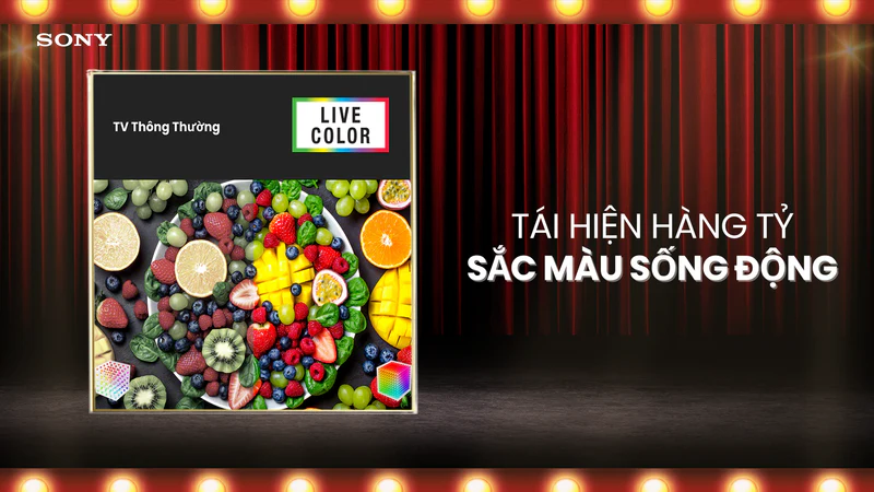 Sony Google TV 4K LED NỀN BRAVIA 2 II 55 inch K-55S25VM2 - Ảnh 2