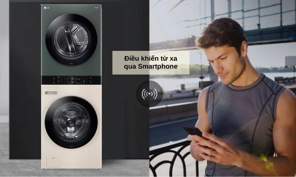 Tháp giặt sấy LG Inverter WT2517NHEG 25/17kg - Ảnh 4