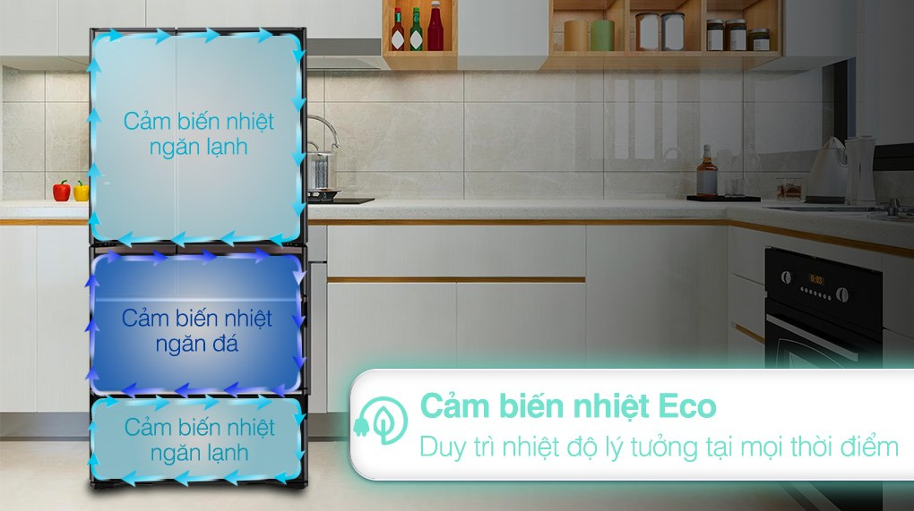 Tủ lạnh Hitachi Inverter 615 lít Multi Door R-WX620KV - Ảnh 5